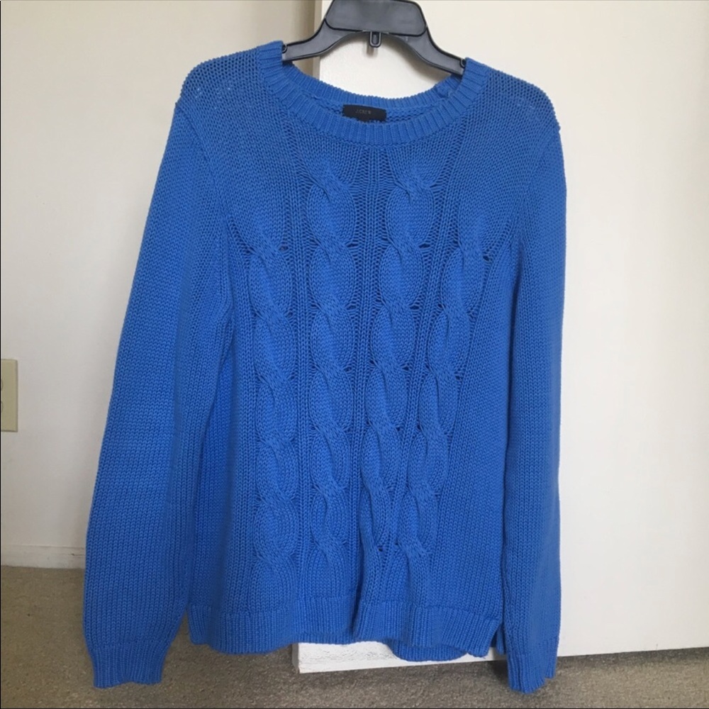 Beautiful blue 🔵 J Crew Sweater!